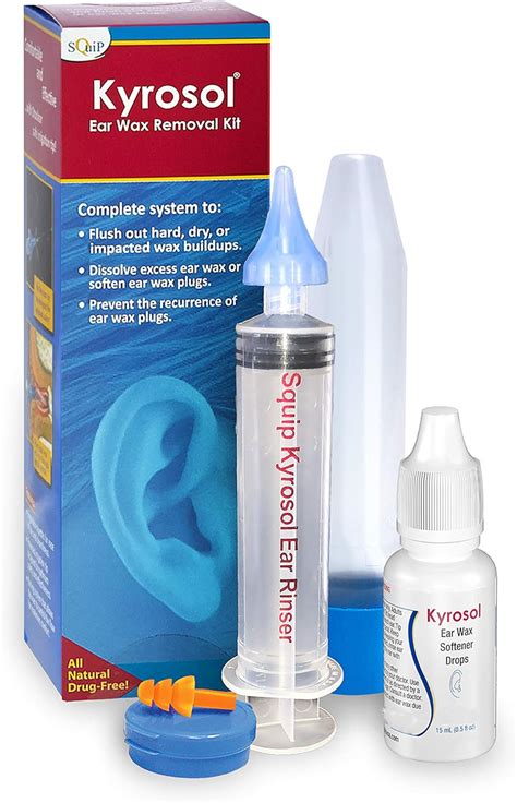 Squip Products Kyrosol Ear Wax Removal Kit 